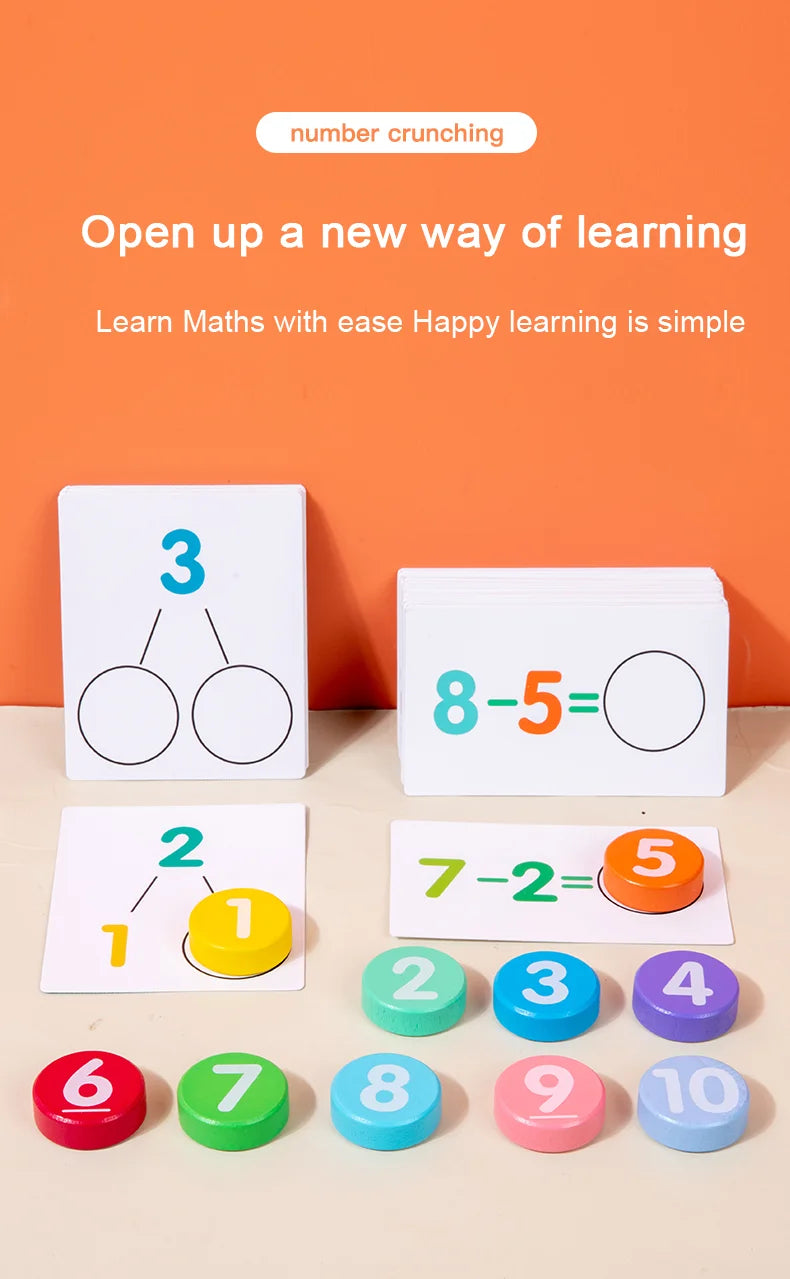 MemoryDIY  Math early learning educational toys