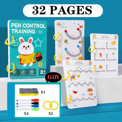 MemoryDIY Magical Tracing Training Reusable Workbook