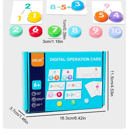 MemoryDIY  Math early learning educational toys