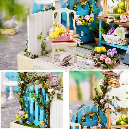 MemoryDIY Mini Doll House DIY 3D Puzzle Toy - Wooden Craft Model for Home Decoration & Gifts