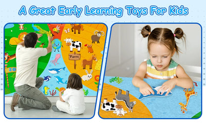 MemoryDIY Felt Story Busy Board Toy