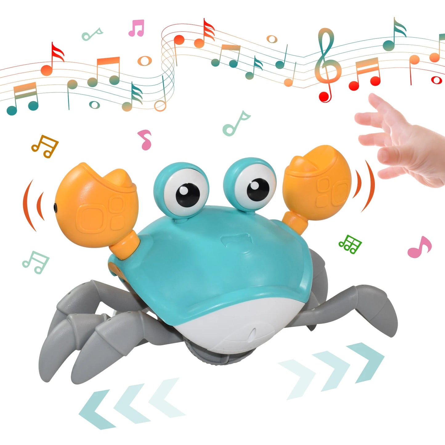 MemoryDIY Octopus Crawling Musical Toy