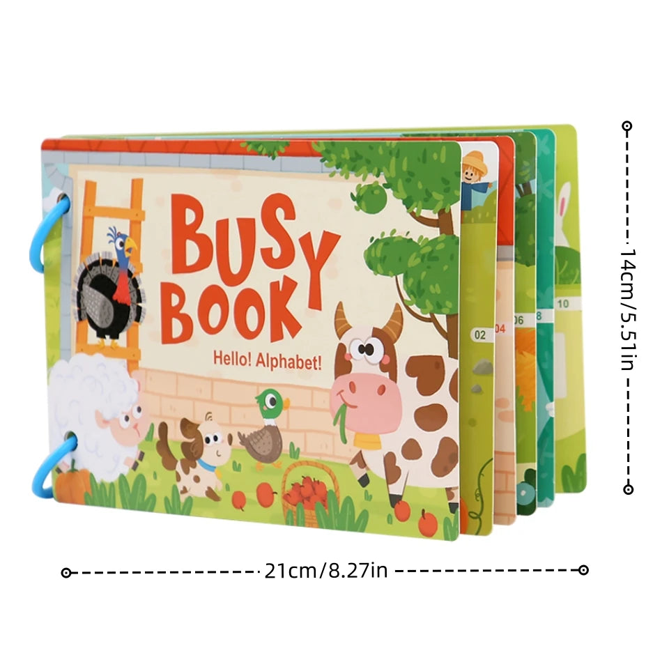 MemoryDIY Early Education Busy Book